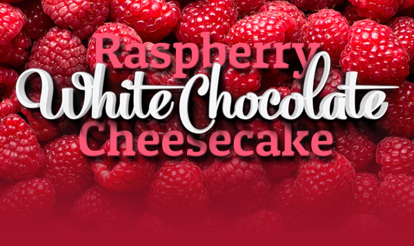 Raspberry White Chocolate Cheesecake