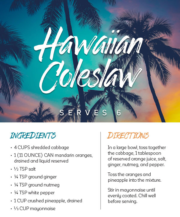 Recipe Series Hawiaan Casarole