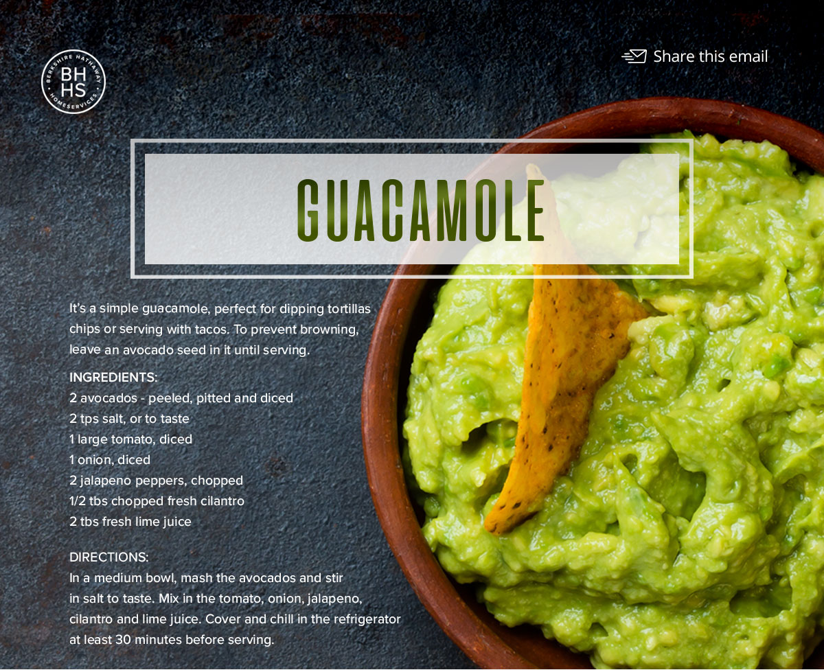 HDelicious and easy Guacamole Dip!