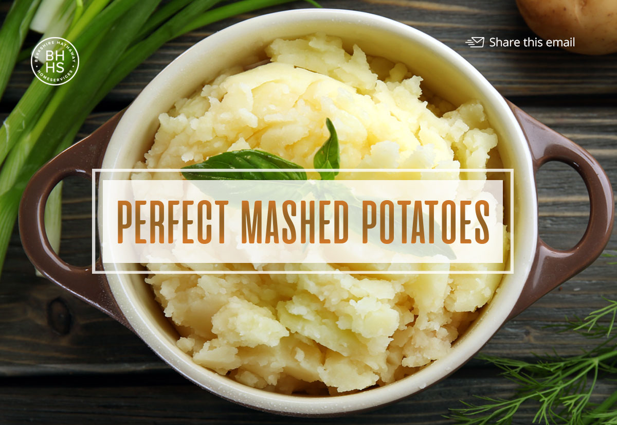 Enjoy these perfect Mashed Potatoes!